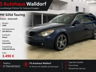 Gebraucht BMW 525 Performance 177 PS (130 kW) 2005 Blau Kombi