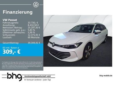 Second-hand VW Passat Business 150 CP (110 kW) 2025 Alb Break