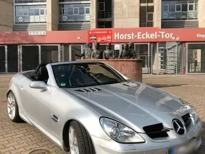 Gebraucht Mercedes SLK55 AMG AMG 360 PS (264 kW) 2008 Silber Cabrio