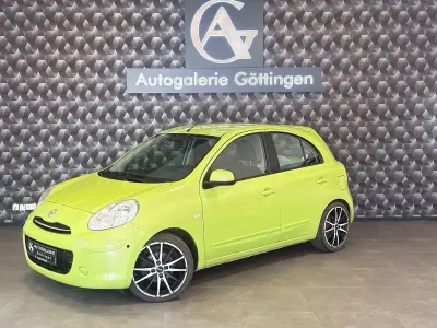 Gebraucht Nissan Micra Acenta 80 PS (58 kW) 2011 Grün Kleinwagen