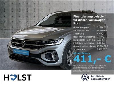 Gebraucht VW T-Roc R-line 150 PS (110 kW) 2025 Silber SUV