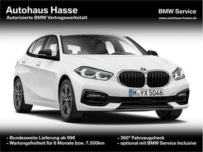 Gebraucht BMW 118 Sport Line 136 PS (100 kW) 2023 Weiß Kleinwagen