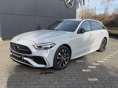 Gebraucht Mercedes C300e 204 PS (150 kW) 2024 Alpingrauunilack Kombi