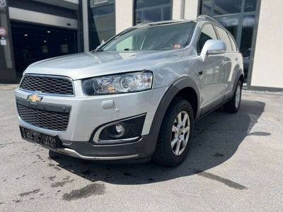 gebraucht Chevrolet Captiva 2.2 TD AWD Automatik Schiebedach Navi 7 Sitzer