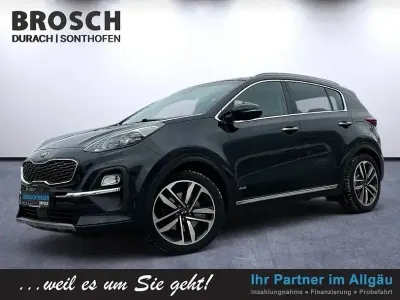 Brugt Kia Sportage Platinum 185 HK (136 kW) 2021 Sort SUV