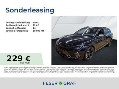 Mitternachtsschwarz Gebraucht 2025 Cupra Leon Kombi | 30.950 € (Guter Preis)