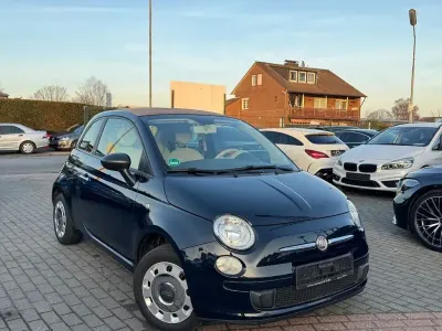 Gebraucht Fiat 500 Pop 69 PS (50 kW) 2011 Blau Cabrio