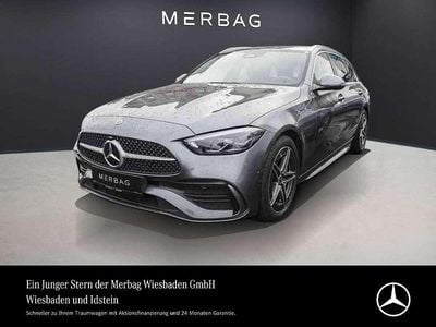 Gebraucht Mercedes C300 AMG line 288 PS (211 kW) 2023 Selenitgrau Kombi