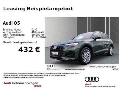 Grün Gebraucht 2024 Audi Q5 S-Line SUV | 46.155 € (Fairer Preis)