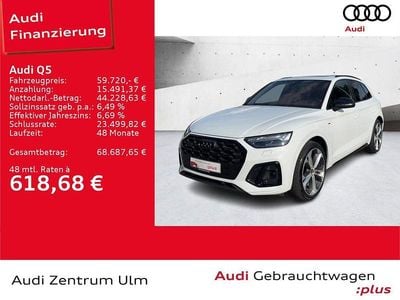 Gebraucht Audi Q5 Business 367 PS (269 kW) 2025 Gletscherweiß metallic SUV