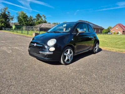 Gebraucht Fiat 500 Lounge 69 PS (50 kW) 2008 Schwarz Kleinwagen