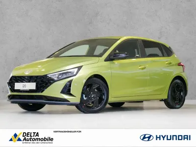 Ny Hyundai i20 Blackline 90 HK (66 kW) 2026 Grøn Hatchback