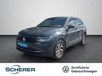 Gebraucht VW Tiguan Active 150 PS (110 kW) 2022 Delfingrau metallic (metallic) SUV
