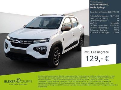 Usata Dacia Spring Extreme 47 kW (65 CV) 2023 Bianco Utilitaria