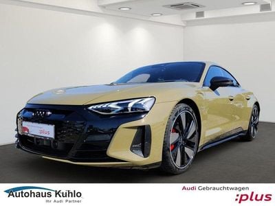 Grün Gebraucht 2022 Audi e-tron GT quattro Sport Limousine | 71.990 € (Fairer Preis)