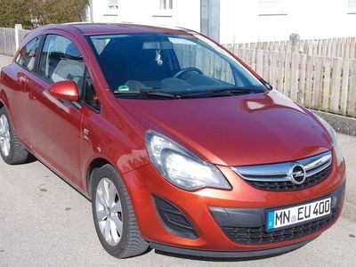 Gebraucht Opel Corsa Active 101 PS (74 kW) 2013 Orange Kleinwagen