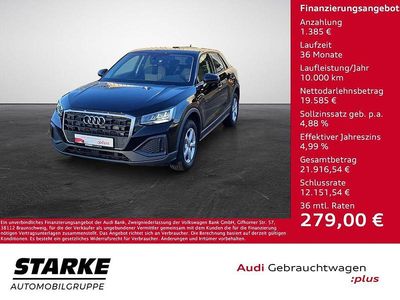 Gebraucht Audi Q2 Comfort 116 PS (85 kW) 2023 Schwarz SUV