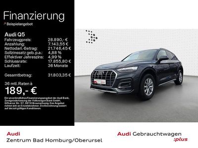 Gebraucht Audi Q5 Advanced Plus 204 PS (150 kW) 2022 Grau SUV