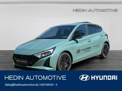 Gebraucht Hyundai i20 Blackline 90 PS (66 kW) 2026 Grün Kleinwagen