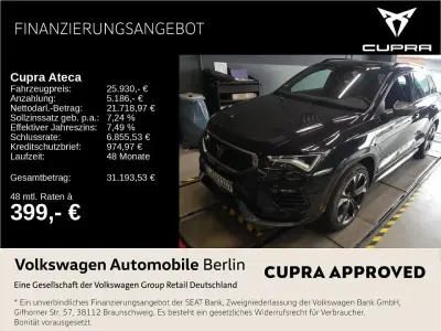 Gebraucht Cupra Ateca 300 PS (220 kW) 2022 Schwarz SUV