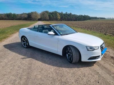Używany Audi A5 Cabriolet S-Line 177 KM (130 kW) 2012 Biały Kabriolet