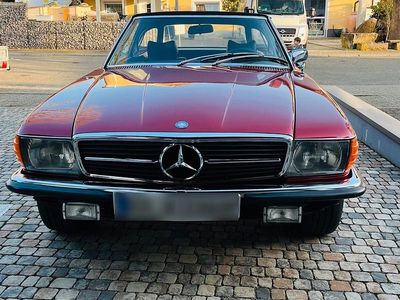 Usata Mercedes SL350 200 CV (147 kW) 1971 Rosso Cabrio