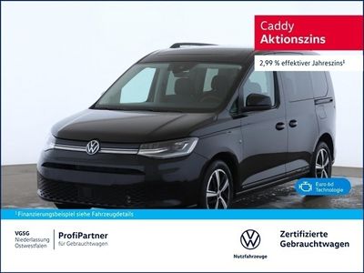 gebraucht VW Caddy Dark Label TSI LED Standheizung Kamera Klima