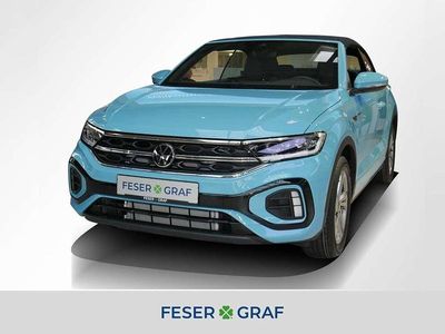 Teal blue / schwarz Neu 2026 VW T-Roc Cabriolet R-line Cabrio | 42.730 € (Teuer)