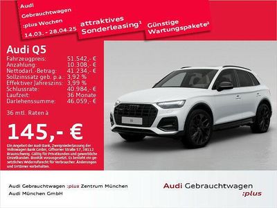 Gebraucht Audi Q5 Ambiente 204 PS (150 kW) 2024 Gletscherweiß metallic SUV