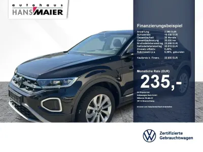 Gebraucht VW T-Roc Style 116 PS (85 kW) 2024 Schwarz SUV