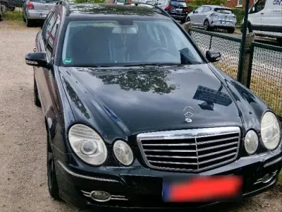 Gebraucht Mercedes E200 2007 Schwarz Kombi