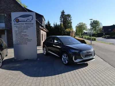 Gebraucht Audi Q4 e-tron S-Line 210 kW (286 PS) 2024 Schwarz SUV