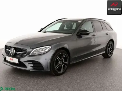 Gebraucht Mercedes C220 AMG 194 PS (142 kW) 2019 Selenitgrau Kombi