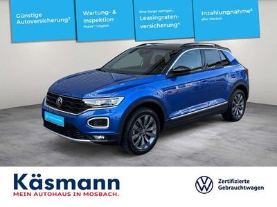 Gebraucht VW T-Roc Sportline 150 PS (110 kW) 2022 Ravennablau metallic SUV