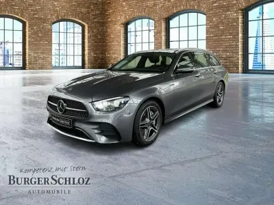 Gebraucht Mercedes E300 AMG 258 PS (189 kW) 2021 Metalliclack selenitgrau Limousine