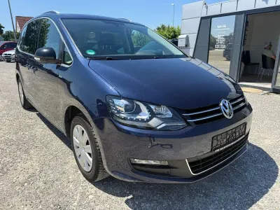 Gebraucht VW Sharan Match 150 PS (110 kW) 2013 Blau Van / Kleinbus