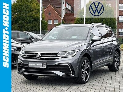 Grau Gebraucht 2022 VW Tiguan Allspace R-line SUV | 39.999 € (Teuer)