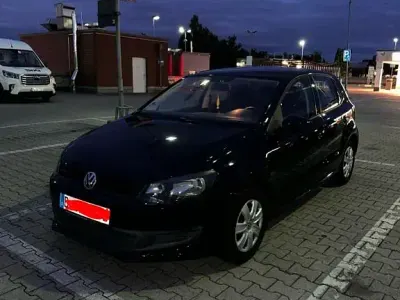 Gebraucht VW Polo Trendline 60 PS (44 kW) 2010 Schwarz Kleinwagen