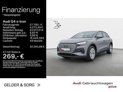 Gebraucht Audi Q4 e-tron Comfort 150 kW (204 PS) 2023 Kieselgrau SUV