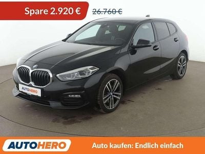 Gebraucht BMW 118 Sport Line 150 PS (110 kW) 2023 Schwarz Kleinwagen