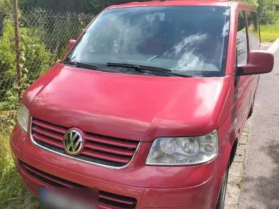 Gebraucht VW Multivan 174 PS (127 kW) 2003 Rot Van / Kleinbus