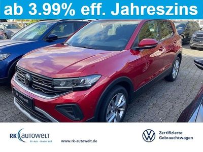 Gebraucht VW T-Cross Life 116 PS (85 kW) 2024 Rot SUV