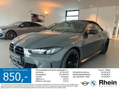 Nouvelle BMW M4 Cabriolet Competition Edition 530 ch (389 kW) 2026 Gris Cabriolet