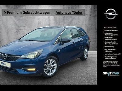 Gebraucht Opel Astra Elegance 122 PS (89 kW) 2021 Blau Kombi