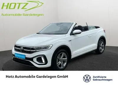 Gebraucht VW T-Roc Cabriolet R-line 150 PS (110 kW) 2025 Weiß Cabrio