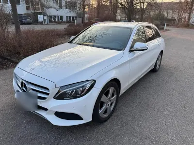 Brugt Mercedes C200 Avantgarde 136 HK (100 kW) 2015 Hvid Stationcar