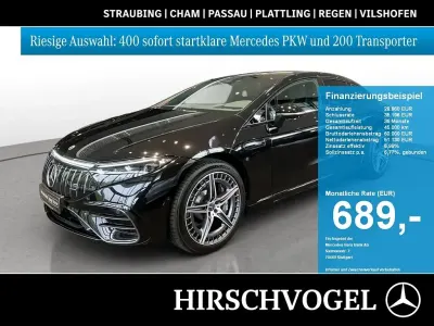 Brugt Mercedes EQS 53 AMG AMG 483 kW (658 HK) 2023 Sort Sedan