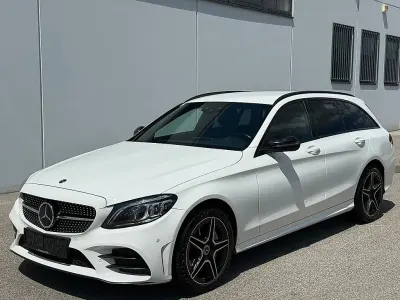 Gebraucht Mercedes C300 AMG line 245 PS (180 kW) 2019 Weiß Kombi
