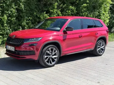 Usata Skoda Kodiaq SportLine 190 CV (139 kW) 2018 Rosso SUV