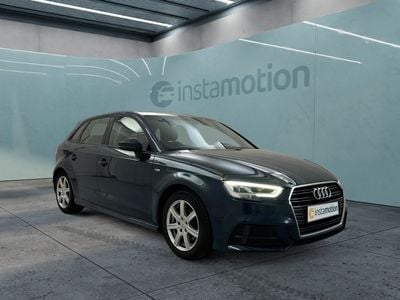 Gebraucht Audi A3 Sportback S-Line 150 PS (110 kW) 2019 Blau Kleinwagen